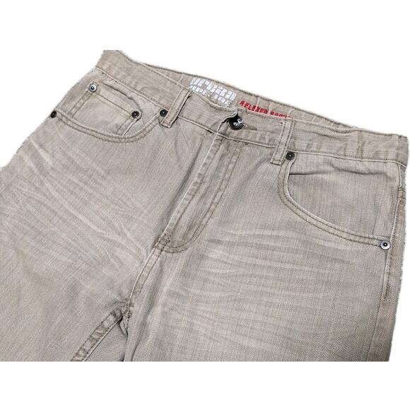 Urban Pipeline Mens Brown Denim Relaxed Bootcut Size 30x29 Pant 5 Pocket - Picture 3 of 6